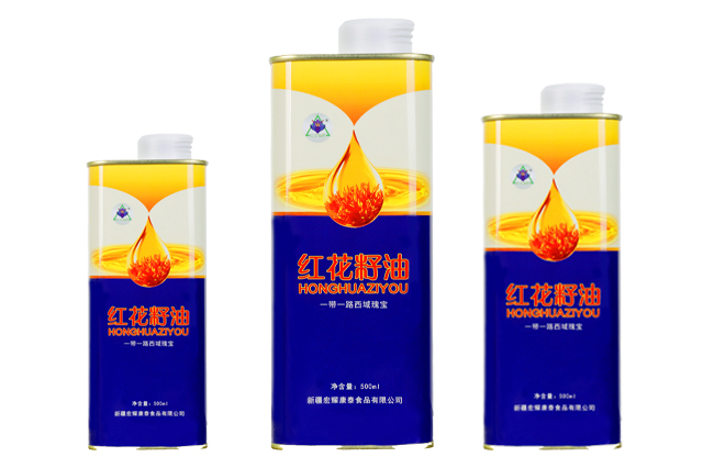 压榨非精炼天然红花籽油